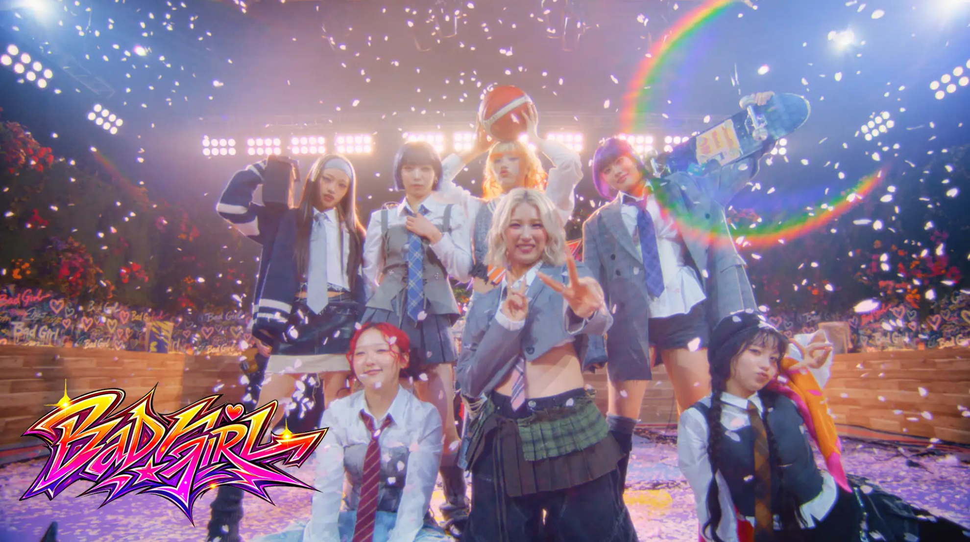 HANA新曲『Bad Girl』配信開始！制服ビジュにも絶賛の嵐「青春スクール映画みたい」 – emogram[エモグラム]