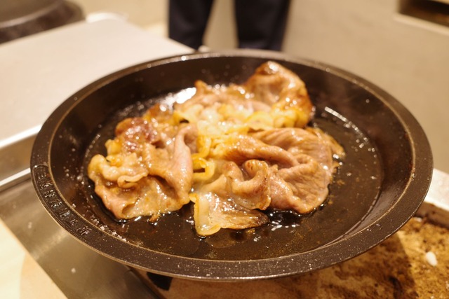 「すき焼き ちかよ 渋谷店」のすき焼き