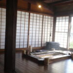 山麓園の店内（山梨県南都留郡富士河口湖町）